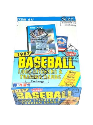 1987 Fleer Wax Pack (BBCE)