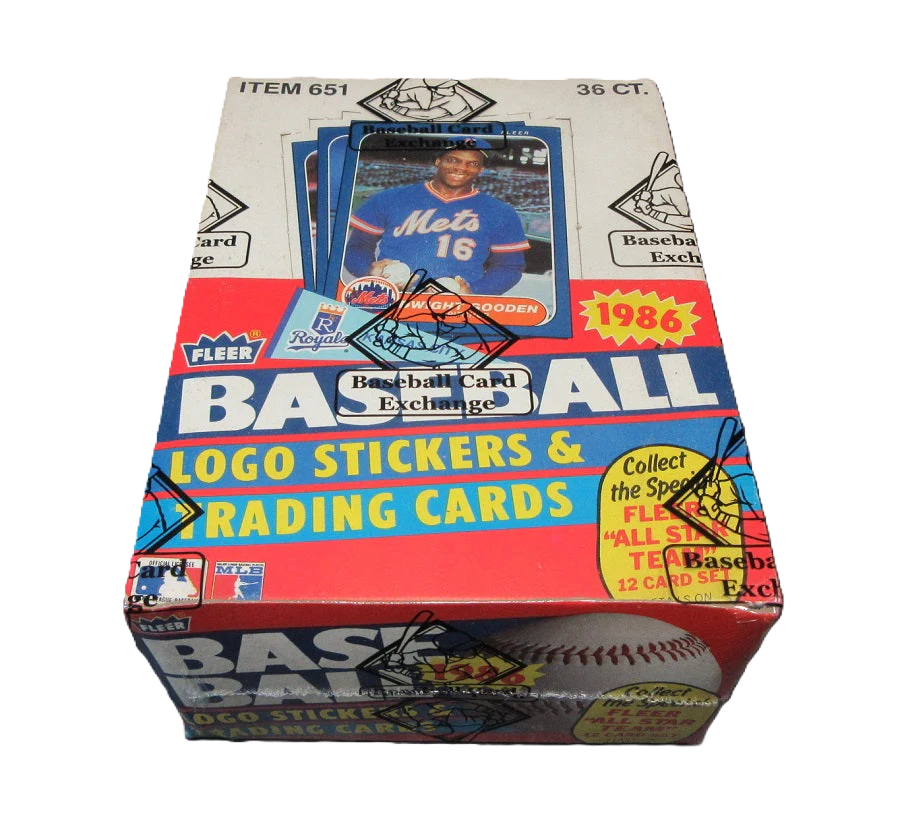 1986 Fleer Wax Pack (BBCE)