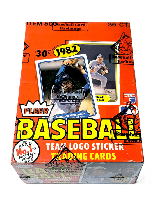 1982 Fleer Wax Pack (BBCE)