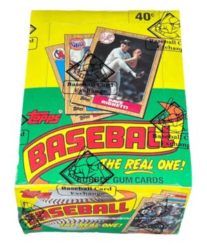 1987 Topps Wax Pack