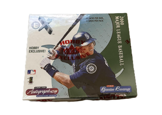 2000 Fleer/Skybox E-X Hobby Box - 24 Packs