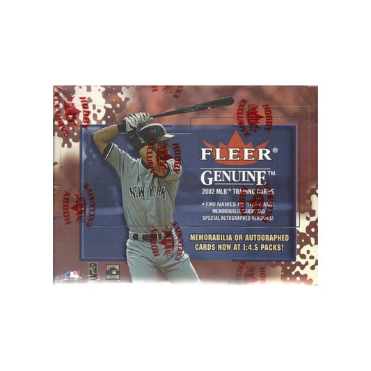 2002 Fleer Genuine Hobby Pack