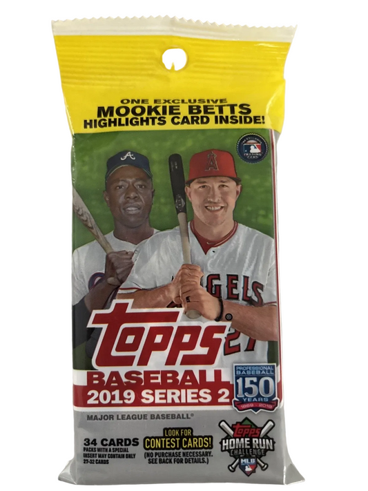 2019 Topps Series 2 Retail Fat Pack (Ohtani Cup)