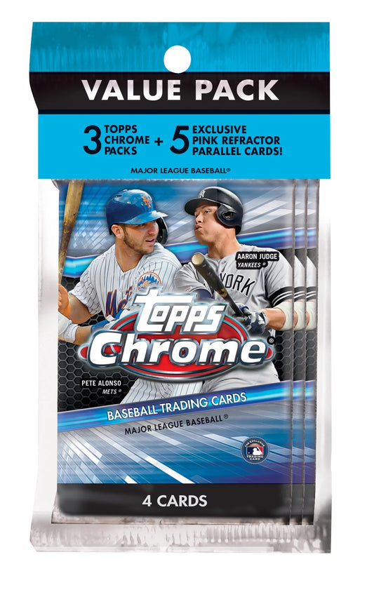 2020 Topps Chrome Value Pack (Pink Parallels)