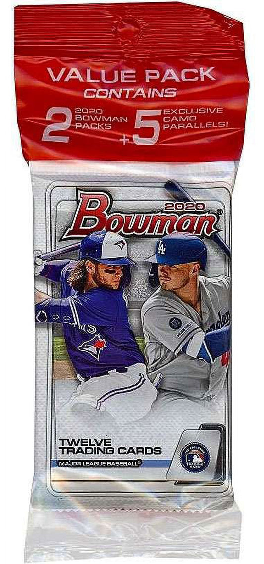 2020 Bowman Value Pack (Camo Parallels)