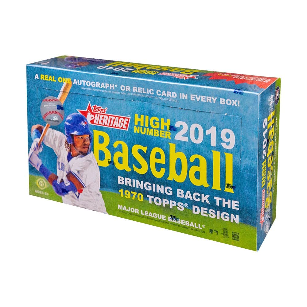 2019 Heritage High Number Hobby Box