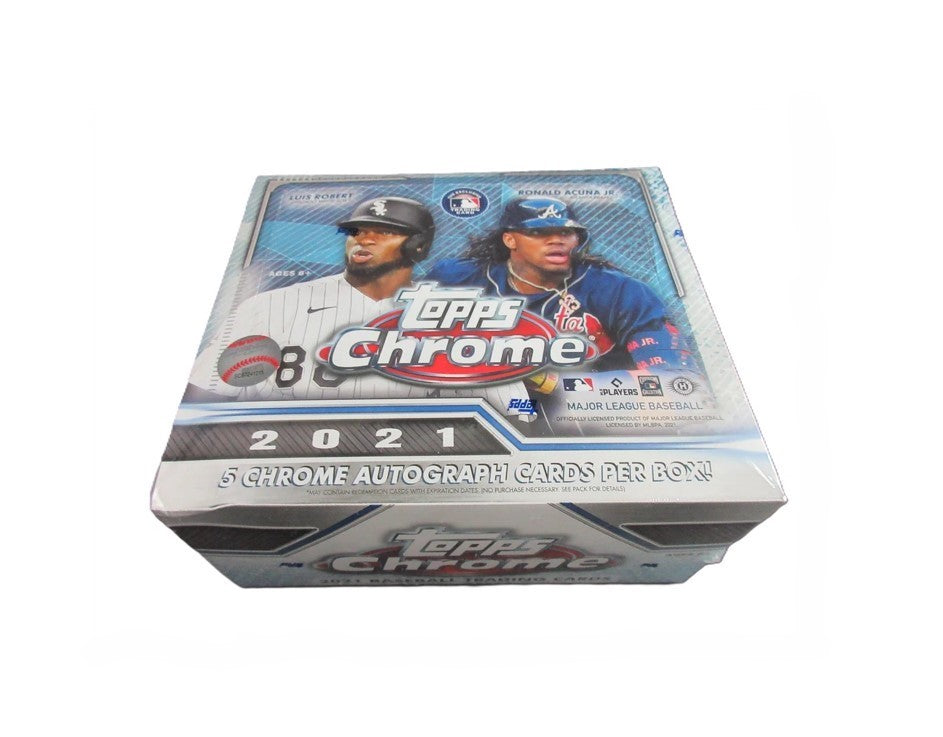 2021 Topps Chrome Jumbo Hobby Pack