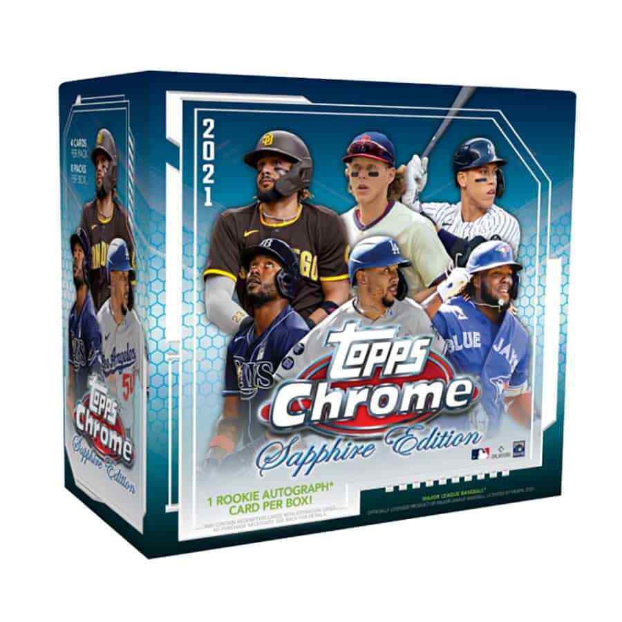 2021 Topps Chrome Sapphire Pack