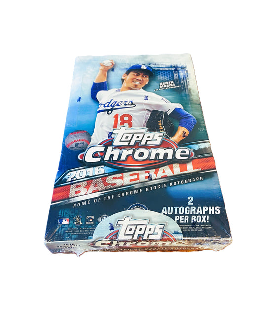 2016 Topps Chrome Hobby Pack